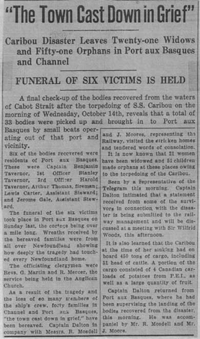 The Town Cast Down in Grief - La ville a moul� vers le bas dans la peine