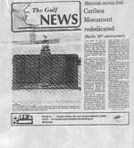 Caribou Monument Rededicated, Page 1 - Monument Rededicated De Caribou, la page 1