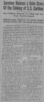 Survivor Relates a Grim Story - Le survivant rapporte une histoire sinistre