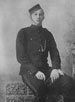 Private Randell shortly after enlisting at Sydney, Nova Scotia, 1899 to go to the Boer War - Randell priv peu de temps aprs l'enrlement  Sydney, Nova Scotia, 1899  aller  la guerre de Boer