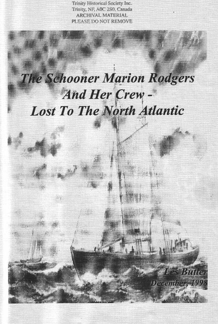 The Schooner Marion Rogers and Her Crew, Lost to the North Atlantic - Page 1