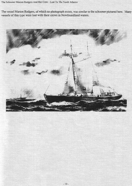 The Schooner Marion Rogers and Her Crew, Lost to the North Atlantic - Page 10