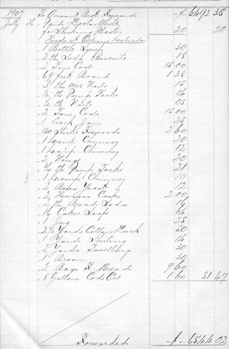 Richard Greaves Account Book - Livre de comptes De Richard Greaves