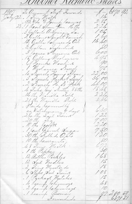 Richard Greaves Account Book - Livre de comptes De Richard Greaves