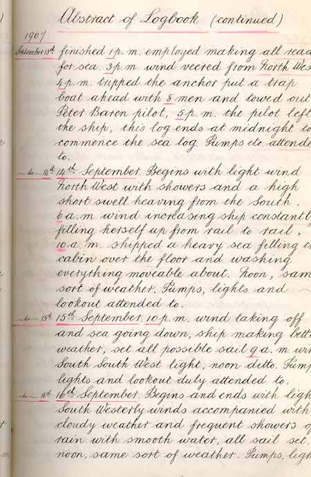 Statement of General Average per the Richard Greaves - Rapport de moyenne g�n�rale par Richard Greaves