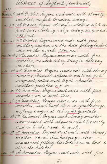 Statement of General Average per the Richard Greaves - Rapport de moyenne g�n�rale par Richard Greaves